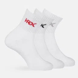 HRX by Hrithik Roshan Men Quarter length Pack of 3 Terry Socks-14