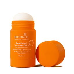Biotique Sandalwood Sunscreen SPF 50+ Ultra Protective Stick With Plant Retinol - 20g-49