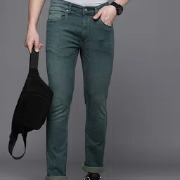 Louis Philippe Jeans Men Slim Fit Low-Rise Light Fade Stretchable Jeans-image-22