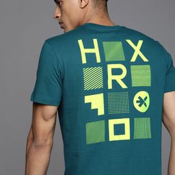 HRX by Hrithik Roshan Men Lifestyle Typography Printed Pure Cotton T-shirt-image-39