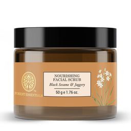 Forest Essentials Nourishing Facial Scrub with Black Sesame & Jaggery - 50 g-13