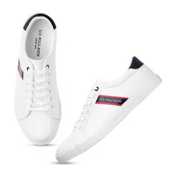 U.S. Polo Assn. Men Solid Lace-Ups Round Toe Regular Sneakers-picture-12