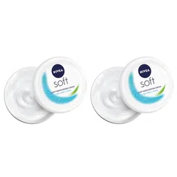 Nivea Set of 2 Soft Light Moisturizing Non-Sticky Cream with Vitamin E - 300 ml Each-6
