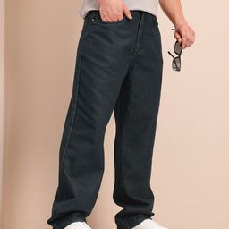 Mast & Harbour Men Vintage Wash Mid-Rise Relaxed Fit Jeans-picture-10