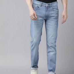 U S Polo Assn Denim Co Men Skinny Fit Low Distress Heavy Fade Jeans-image-55