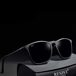 RESIST EYEWEAR Unisex Square Sunglasses with UV Protected Lens-27