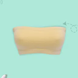 Girls Double Layer Premium Cotton Non-Wired Non Padded Beginners Bra DCBRJU7798/xxxs-17