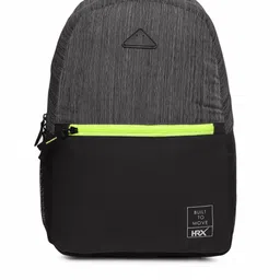 HRX by Hrithik Roshan Unisex Grey & Black Colourblocked Lifestyle Backpack-21