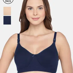 Inner Sense Pack Of 3 Antimicrobial Sustainable Soft feeding Bra-image-78