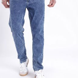 glitchez Men City Style Skinny Fit Light Faded Printed Stretchable Jeans-image-7