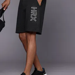 HRX by Hrithik Roshan Men Typography Printed Shorts-picture-49