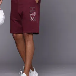 HRX by Hrithik Roshan Men Typography Printed Shorts-image-95