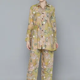 Kvsfab Women Printed Tunic with Trousers-picture-5
