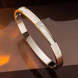 Designs & You Silver-Plated Bangle Style Bracelet-18