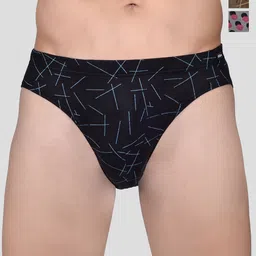 FRENCHIE Pack Of 3 Assorted Pure Cotton Mid Rise Briefs FR-MI-BF-DSGNR-10P-95-PO3-picture-25
