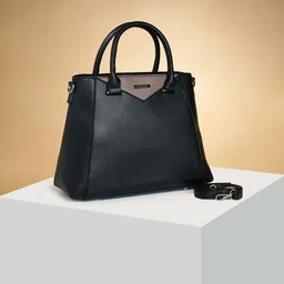 Forever Glam by Pantaloons Textured Structured Handheld Bag-8