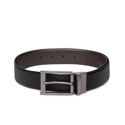 Allen Solly Men Textured Leather Reversible Formal Belt-image-85