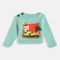 CHUTPUT Kids Conversational Crochet Woollen Pullover-image-51