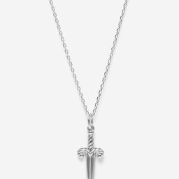 The Roadster Lifestyle Co. Men Rhodium-Plated Pendant with Chain-image-54