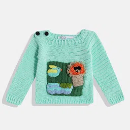 CHUTPUT Kids Conversational Crochet Woollen Pullover-image-53