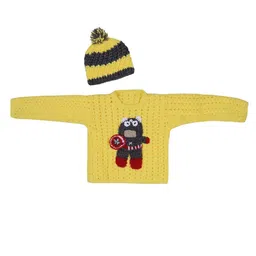 WINDROP SOLUTIONS Kids Acrylic Ribbed Cardigan Sweater-picture-40