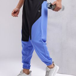 HRX by Hrithik Roshan Men Rapid-Dry Colourblocked Running Joggers-picture-13