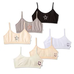 You Got Plan B Pack of 6 Non Padded Non Wired Beginners Bra-picture-16
