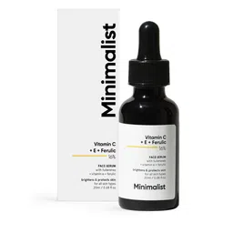 Minimalist 16% Vitamin C Face Serum with Vitamin E & Ferulic Acid for Brightening - 20ml-2