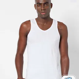 Zoiro Pack Of 2 Bio Polish Anti Bacterial Cotton Innerwear Vests-image-9