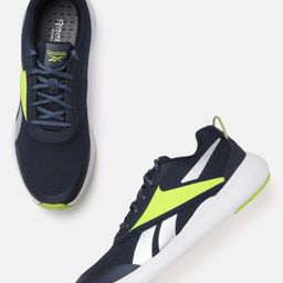 Reebok Men Navy Blue Woven Design Effect Running Shoes-picture-28