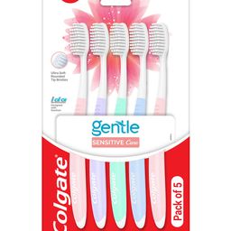 Colgate 5Pcs Gentle Sensitive Care Ultra Soft Bristles Toothbrush-image-80