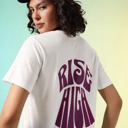 HRX by Hrithik Roshan Typography Printed Pure Cotton T-shirt-image-38