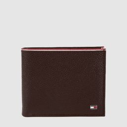 Tommy Hilfiger Men Brown Solid Leather Two Fold Wallet-35