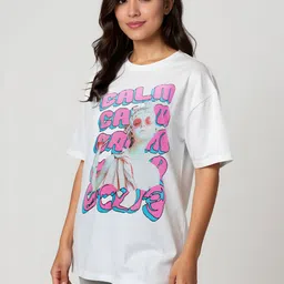 glitchez Oversized Graphic Printed Drop-Shoulder Sleeves T-shirt-picture-45