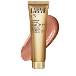 Lakme 9to5 Powerplay Mousse Foundation, Rose Honey, 25g-99