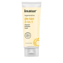 Inatur De-Tan 3-In-1 Cleanser Exfoliator Mask - 100 g-25