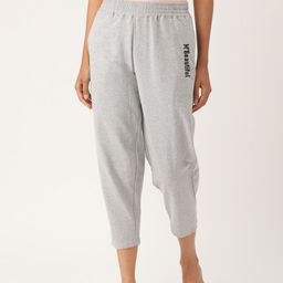 MBeautiful Women Grey Melange Comfort Fit Solid Lounge Pants-image-43