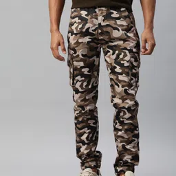 ADBUCKS Men Camouflage Printed Joggers-picture-27