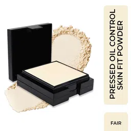 Half N Half Pressed Oil Control Compact Powder - Fair 01-image-32