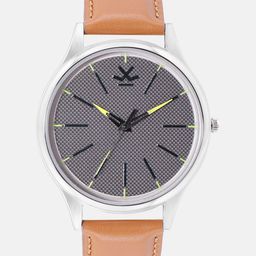 WROGN Men Brass Dial & Leather Straps Analogue Chronograph Watch-image-19