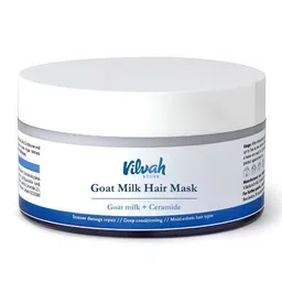 Vilvah Store Deep Nourishing Goat Milk Hair Mask with 3-in-1 Wonder - 200g-57