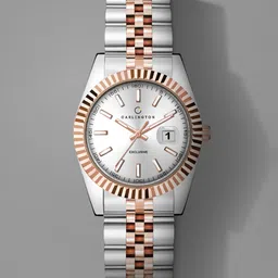 CARLINGTON Women Bracelet Style Straps Analogue Watch Exclusive 8811 Two-30