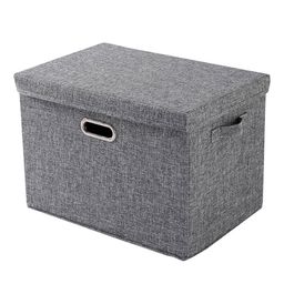 HOKIPO Grey Self Design Multi-Utility Organisers With Lid-16