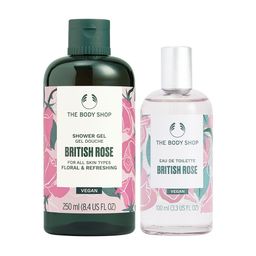 THE BODY SHOP Unisex British Rose Shower Gel & British Rose Body Mist-19
