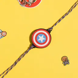 Voylla Kids Marvel Captain America Shield Thread Rakhi-picture-46