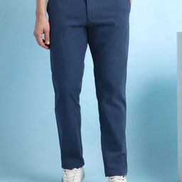 Dennis Lingo Men Straight Fit Chinos Trousers-picture-33