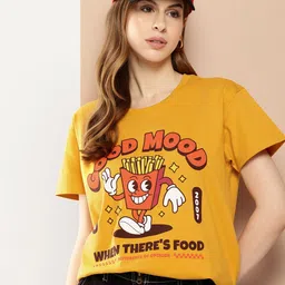 Difference of Opinion Printed Pure Cotton Boxy T-shirt-image-38