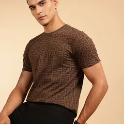 French Connection Brand Logo Printed Pure Cotton T-shirt-image-55