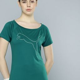 Puma Favourite Jersey Cat Brand Logo Printed Dry-Cell Training T-shirt-image-48