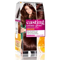 LOreal Paris Casting Creme Gloss Hair Color - Iced Chocolate 415 87.5 g + 72 ml-40
